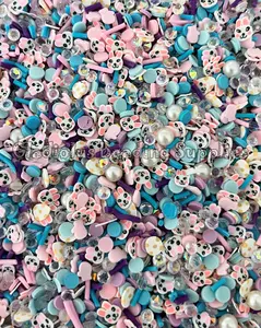 Clay Slices and Resin, Happy Easter Theme, Non-Edible Easter Sprinkle Mix, Spring Easter Polymer Clay, Fake Sprinkles, Nail Art Supplies, Shaker Mix, Bunny,