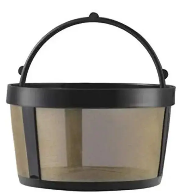 GoldTone Reusable 4 Cup Basket Coffee Filter for Mr. Coffee Makers and Brewers Disposable Mesh