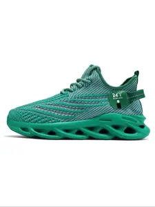 Women's Fashionable Mesh Breathable Lightweight Sneakers, Casual Comfortable Sports Running Shoes, All-match Round Toe Lace Up Shoes for Daily Wear