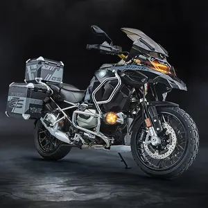 R1250gs Adv Diecast Model, Precision-Crafted Craft with Sound & Light Features, Ideal for Collectors & Motorbike Fans