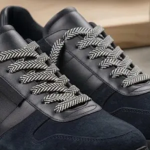 Flat Turing Pattern Two Tone Shoelaces