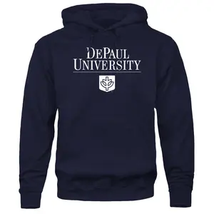 DePaul University Heritage Hooded Sweatshirt (Navy)