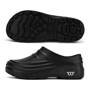 Foamfam Lightweight Waterproof Clogs for Indoor & Outdoor Wear. Easy-Clean, Soft Insole & Built for Garden, Kitchen and Hospital Use. Footwear Walking  nurse shoes