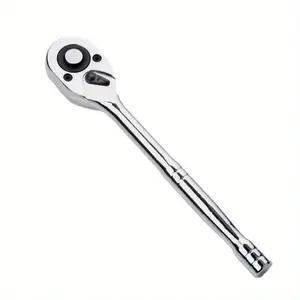 154mm Gourd Handle Ratchet Wrench, Auto Repair Tools, Home Improvement Tools, Gourd Handle Ratchet Wrench, Two-way Quick Release Socket Wrench