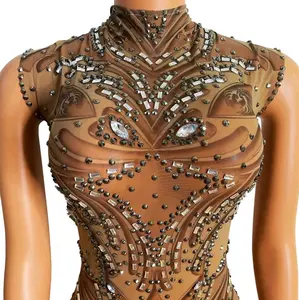 Trubal Women's Rhinestone Dress - Perfect for Casual Wear - Womenswear