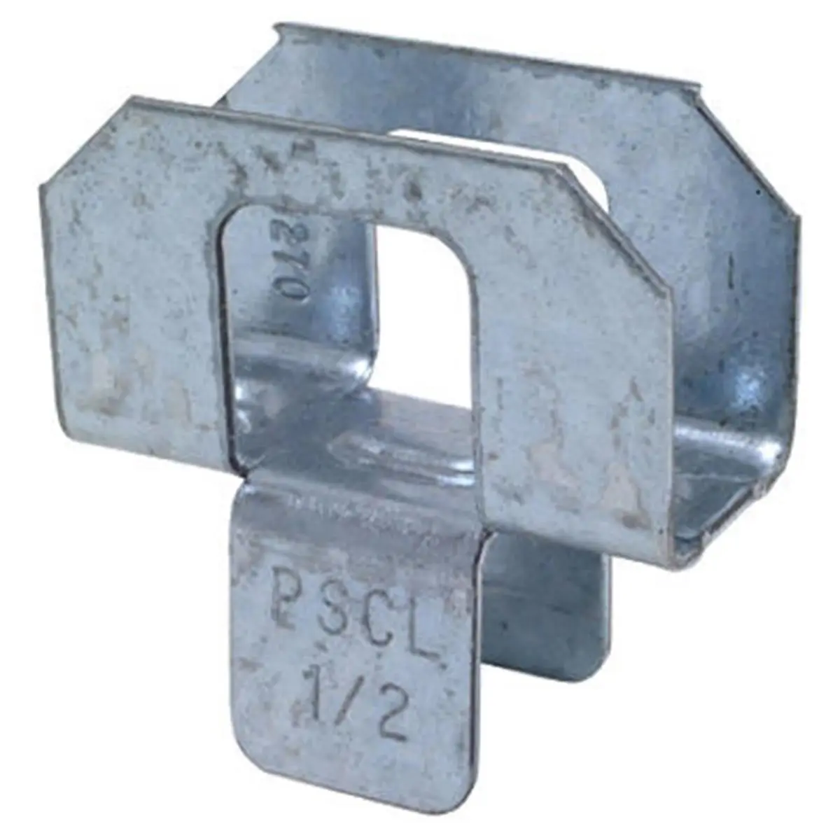 Simpson Strong Tie 20 Gauge Galvanized Steel Edge Clip - 0.50 in. PSCL Plywood Clip, 0.03 lbs, for Sailing Sheathing, Quick Installation, Panel Support, Keeps Panels Even, Pack of 250