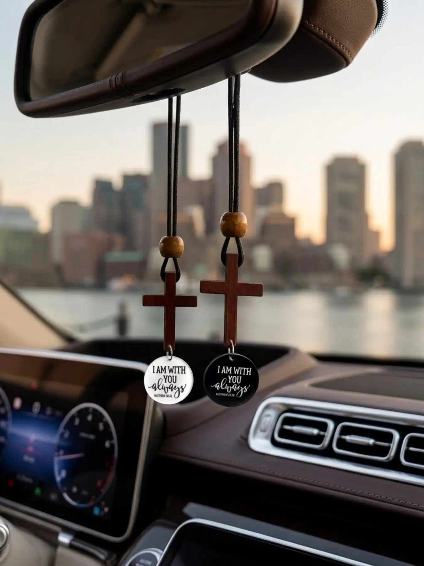 Bible verse car rearview mirror cross pendant, car rearview mirror cross pendant, Christian accessories, Car Hanging Ornament, Car Hanger Ornament, Car Ornaments #BlackFriday