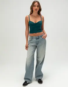 ABRAND Caitlin 99 Low Womens Baggy Jeans