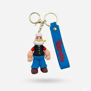 Popeye Classic Sailor Keychain