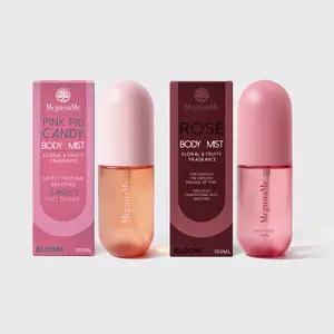 MegustaMe Hair & Body Mist Duo - Blushing Rose & Cotton Candy - 2-in-1 Natural Spray - Vegan Cruelty-Free - Travel-Friendly - Refreshes Hair & Skin - No Buildup, Non-Greasy - Floral Fruity Fragrance tiktokshopspringglowup Body Mist Perfume
