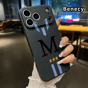 Case for iPhone 17 16 Pro Max 15 Plus 14 13 12 11 Air XS XR Creative Design Pattern Drop Protection Shockproof Soft Silicone smartphone Cover