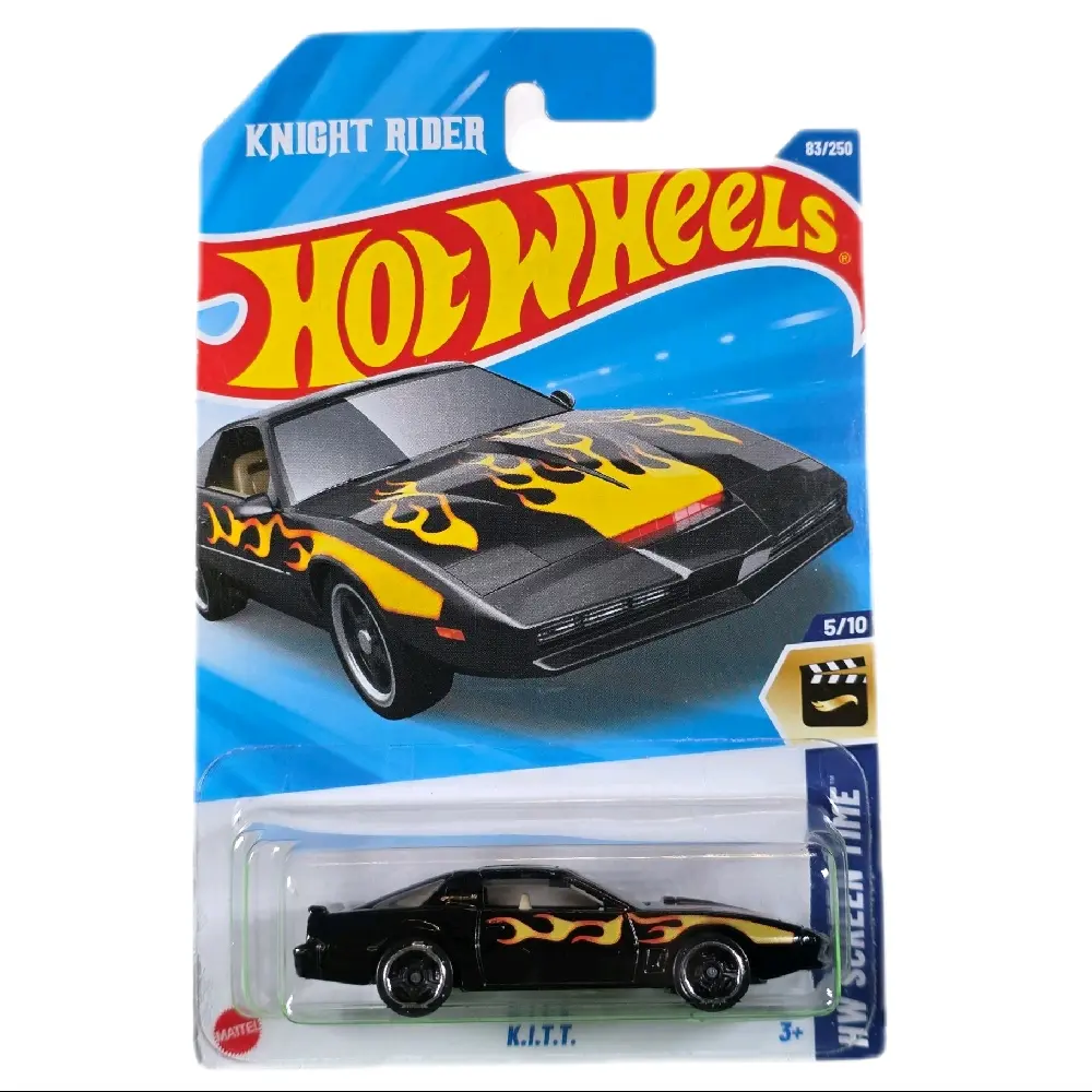 Hot Wheels Knight Rider K.I.T.T. with Flames - HW Screen Time 5/10 (83/250)