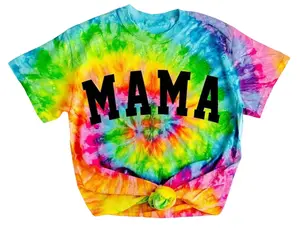Tie Dye Mama Shirt, New Mom Gift Shirt, Custom Gift for Mom from kids or husband Mothers Day Gift