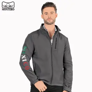 MONTERO Men's Gray Jacket MT0873 - Premium Quality for Casual and Formal Occasions - Fashion