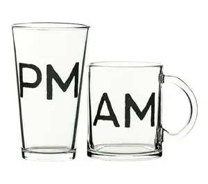 10 Strawberry Street Father's Day Glass Gift Set Coffee & Pint