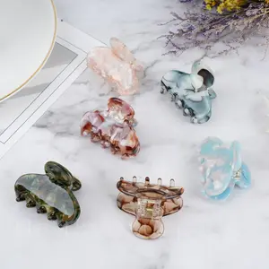 French Small Hair Clips,4cm Tortoiseshell Hair Claw Clips,Kids Hair Claw Clip,Adorable Hair Crab,Baby Hair Accessories,Birthday Gift