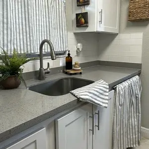 dishwasher curtain; Dishwasher Café Curtain – Black & White Stripe | Handmade Vintage Style; 42Wx35L inches Café Curtain – French Country Stripe for Kitchen Sink or Dishwasher; Striped Curtain for Dishwasher or Kitchen Window | Vintage Farmhouse Look