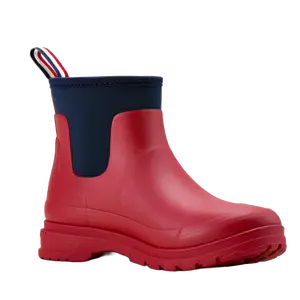 Ariat Ladies Kelmarsh Shortie Team Red Rubber Boot 10061224