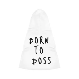 Pet hoodie Born To Boss