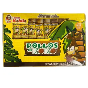 Dulce De Coco Con Leche  . Milky Coconut Candy.