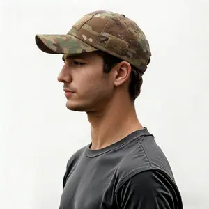 New Men’s Breathable Camouflage Tactical Baseball Cap – Athletic Casual Military Enthusiast Sun Hat for Outdoor & Training