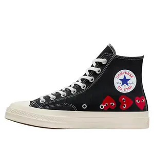 Comme des Garçons PLAY x Chuck 70 High 'Multi Heart - Black'