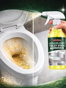 Jakehoe Oxalic Acid Powerful Cleaner | Instantly Dissolves Toilet Limescale & Urine Stains | Tough Stain Remover, Safe on Porcelain Spray