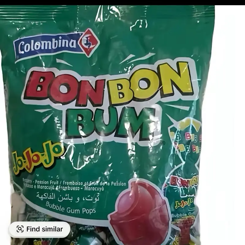 Bonbon Bum Colombiana 1 Pack 24 pièces Bonbon Bum Colombiana 1 Pack 24 pièces