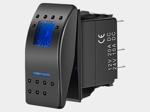 Nilight 12V/24V Camping Electrical System Centre Battery Power Control Box Fuse Block Switches Cigar Socket Voltmeter USB Charger Anderson Connector Ideal for RV Car Canopy Caravan Camper Trailer Van