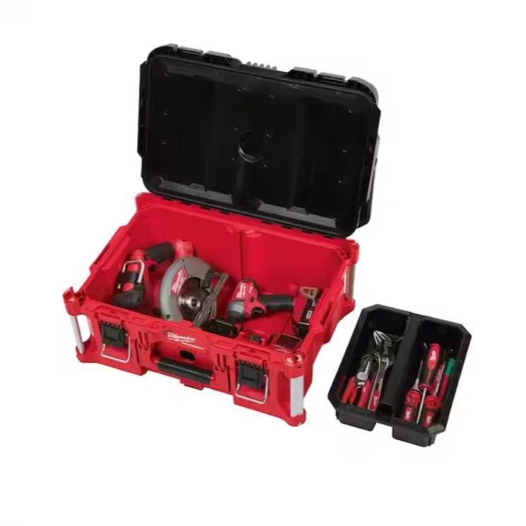 Milwaukee PACKOUT 22 in. Rolling Tool Box and 22 in. Large Tool Box