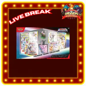Pokemon TCG [ENG] Prismatic Evolutions Premium Figure Collection - LIVE RIP ONLY