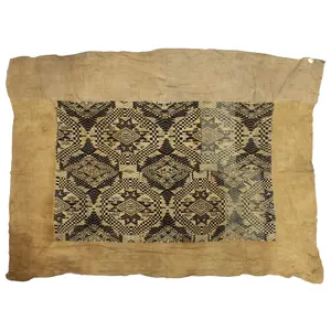Vintage Black Tay Textile from Vietnam | 66" x 48"