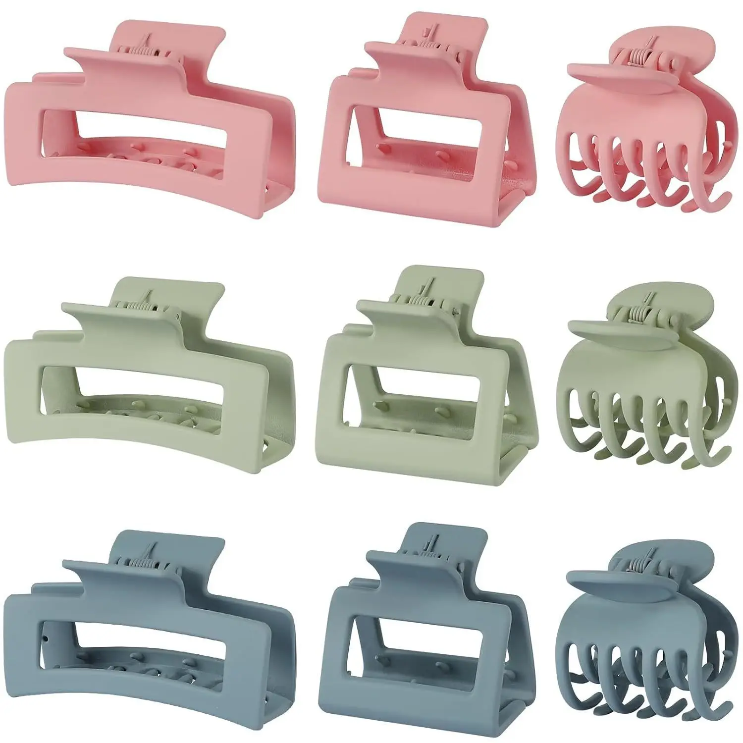 9 piece set in pink color