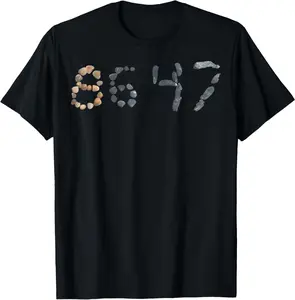 Comey 86 47 Seashells Sea Shells Beach Funny 8647 T-Shirt 3MO