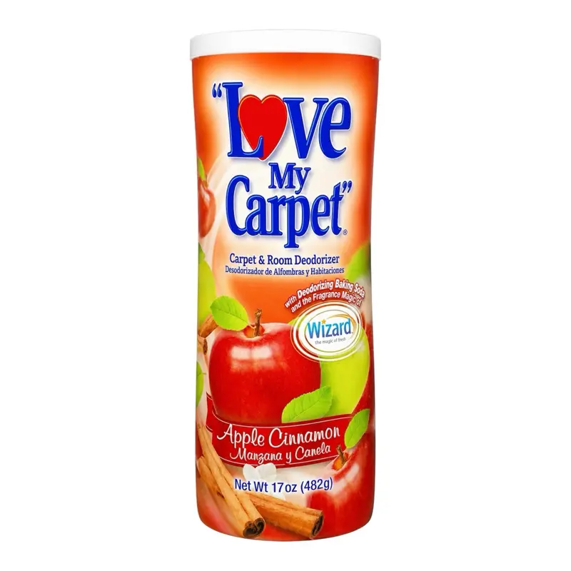 Powder Carpet Deodorizer, Apple Cinnamon, 17 oz.
