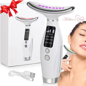 Rechargeable Electric Facial Massager, Smart Neck Massager, Vibration Facial Beauty Massager, Personal Care Appliances for Women & Girls