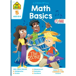 Math Basics Grade 5 Workbook