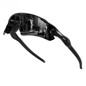 HD Cycling Sports Sunglasses  Men & Women, Trending UV400 Anti-Glare Outdoor Eyewear, Lightweight Shatterproof Goggles  Running, Marathon, Mountaineering, Fishing, Biking & All Adventure Activities LED Light Blocking Stickers for
