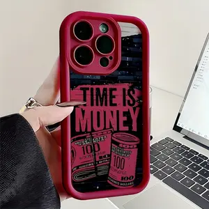 Features Precise Lens Hole Protection And Is Designed to Resist Shocks And Drops TPU Case for iPhone 17 Pro Max 16 16e 15 14 Plus 13 12 Mini 11 Air XR X XS Straight Edge Drop-Resistant Rugged Durable Cover Shell Gift