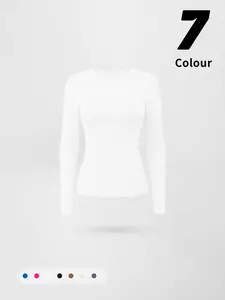 Women's Quick-Dry Sports T-Shirt, Breathable Moisture-Wicking Fabric, Tight-Fit Design, Perfect for Running & Fitness Training