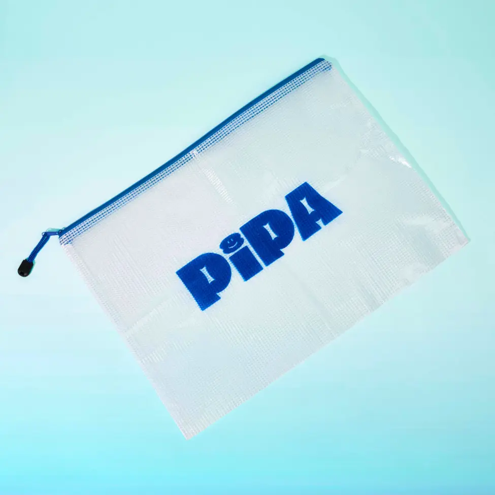 Pipa Skin Care Clear Cosmetic Storage Bag, Multi-Purpose Storage Bag for Skincare Organization