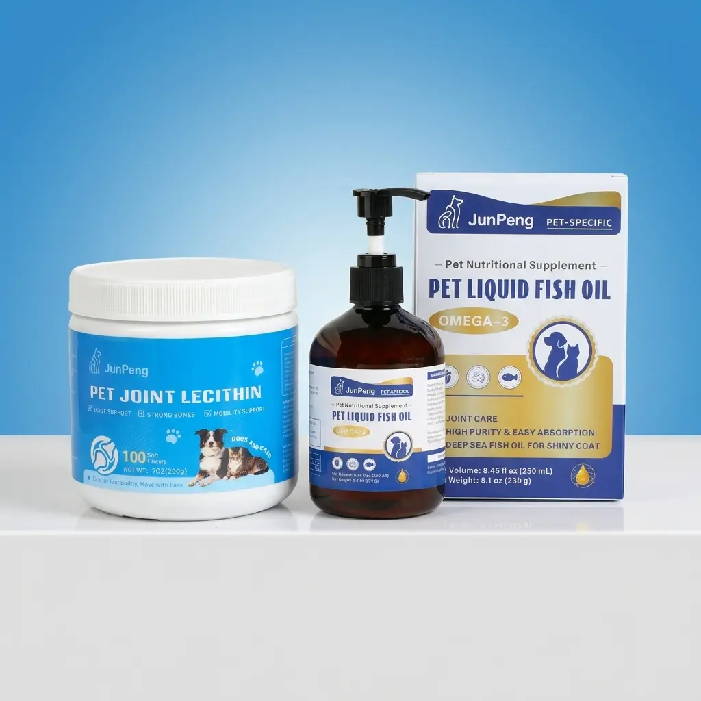 Dog Hip & Joint Chews + Omega-3 Fish Oil Bundle | Glucosamine, Chondroitin, MSM, EPA & DHA | Joint Support, Shiny Coat & Skin Health | Chewable Supplement for Dogs & Cats, All Breeds & Ages
