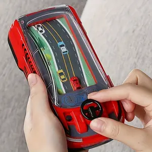 1count Adventure Game Machine For Cars, A Thinking Training Toy For Avoiding Car Adventures, Focusing On Parent-child Interaction And Two-person Battles, Racing Game Machine [Battery Not Included]