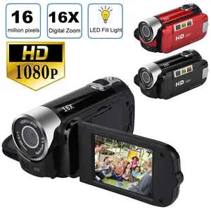 1080P HD Camcorder Digital Video Camera with 24MP Sensor 16X Zoom TFT LCD Display Night Vision DV AV Compatibility for All Occasions