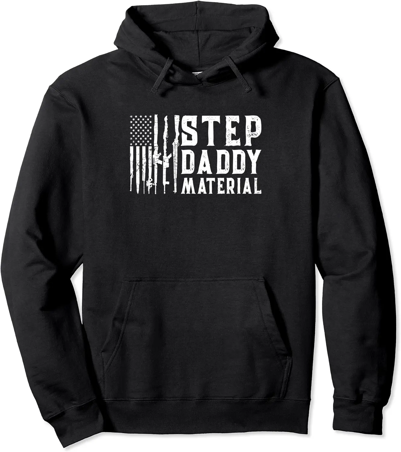 Best Stepdad Father's Day Step Daddy Material Pullover Hoodie - Jadayoung Shop 89B0CSZ6MRHD