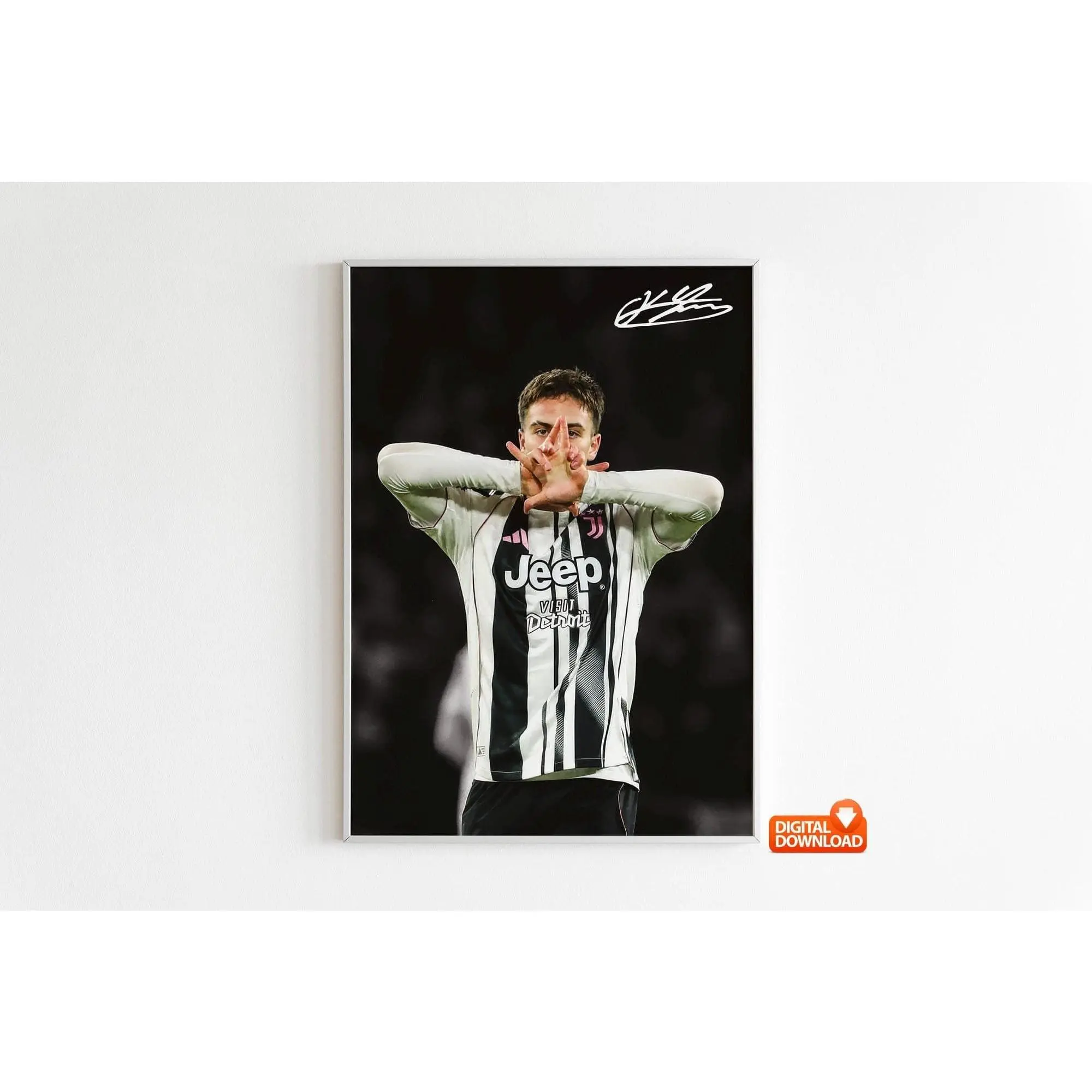 Kenan Y?ld?z Poster, Signed Football Poster( Unframed - Print Only )