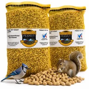 Wakefield Virginia 50 LBS Bulk Inshell Peanuts for Birds, Squirrels, and other Wildlife