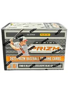 2023 Panini Prizm - Factory Sealed - 30 Cards -  6 Packs - 5 Cards per pack - 6 Blaster exclusive Blue Ice Prizms on average