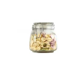 Square Steel Can 750ml; Transparent; Sealed Jar/Sq