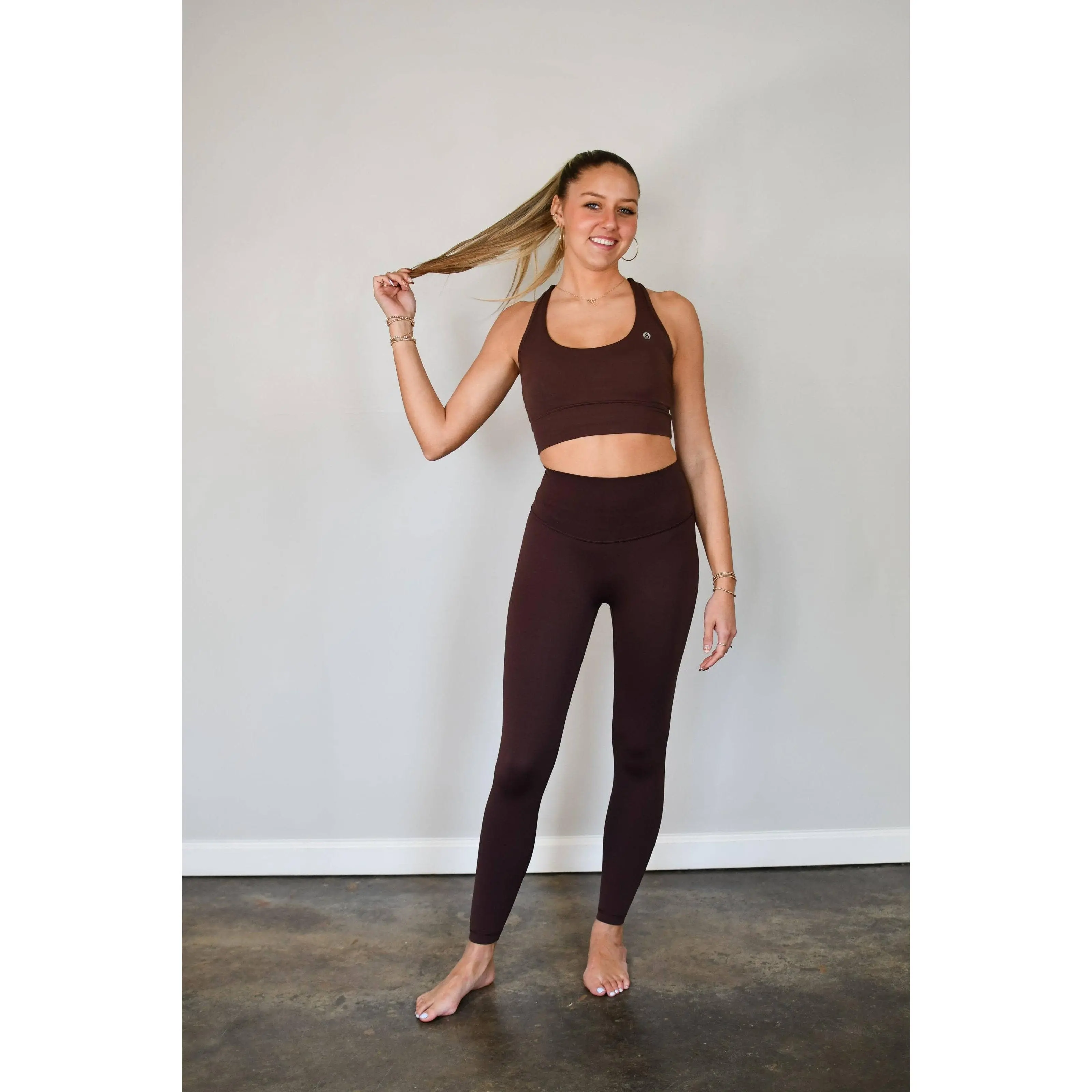 Coco Pure Move Classic Leggings - Espresso